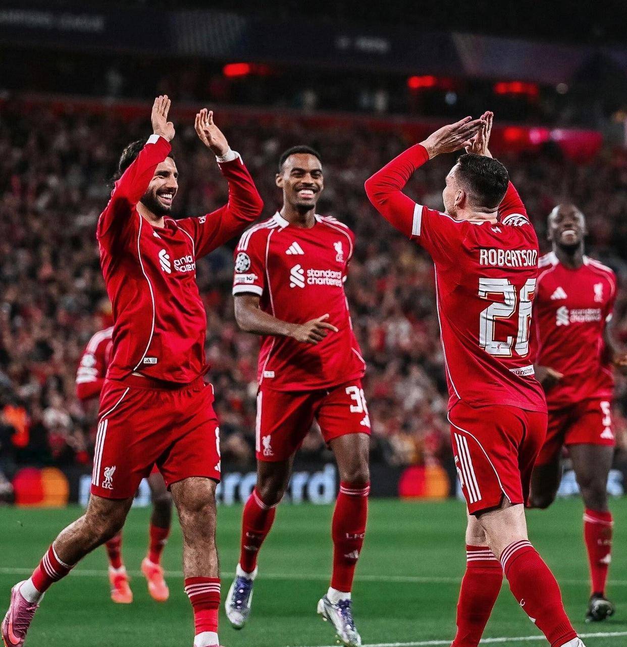 欧冠赛程吃紧，利物浦今晨调整名单，震撼外界，数据趋势出现新变化的简单介绍